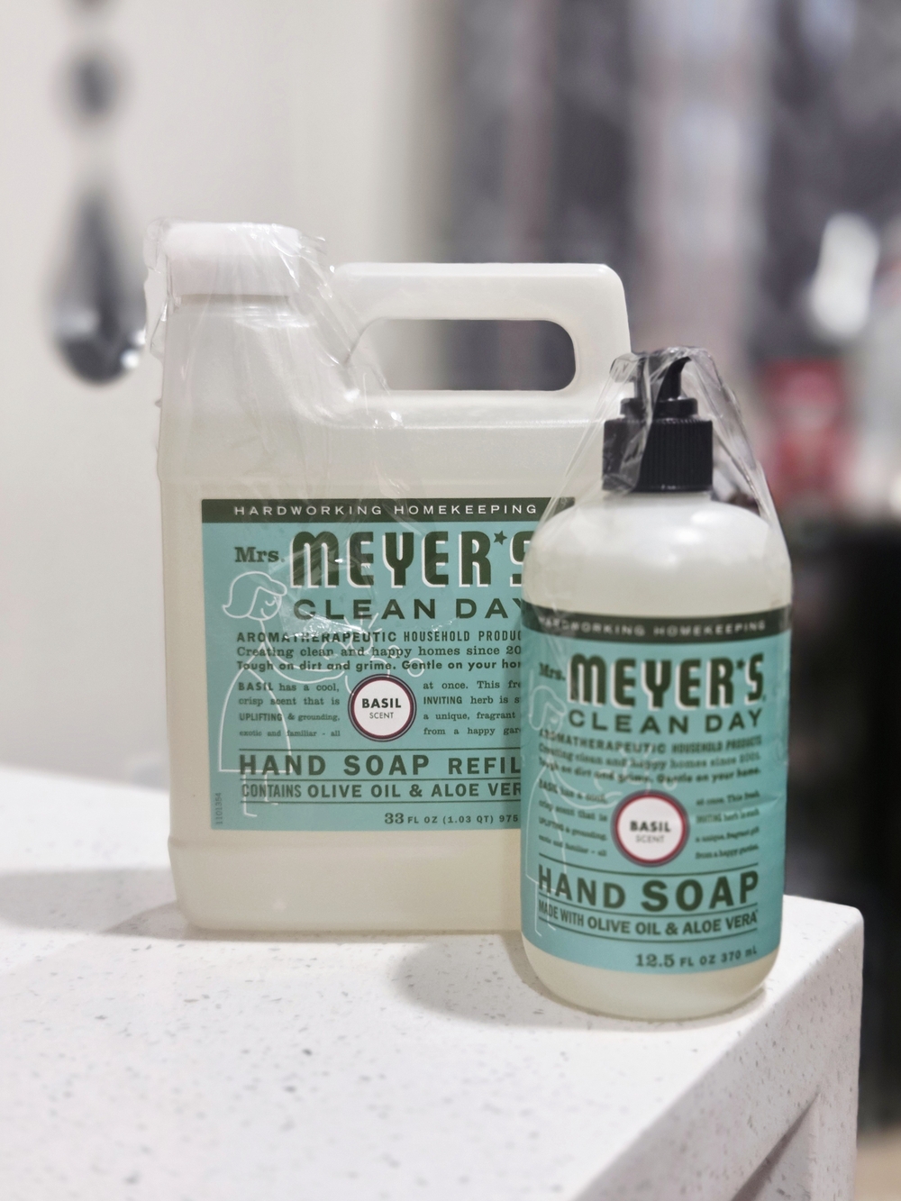 MEYERS Clean Day Basil Hand Soap And Refill